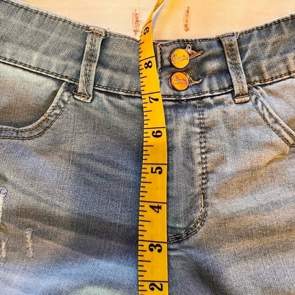 Candies Skinny Jeans Distressed Size 0 Teens Tweens School Casual Chic Copper - Picture 8 of 9